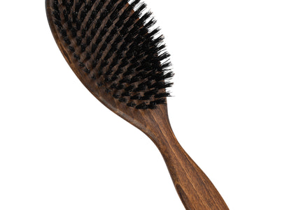 Keller Bursten Large Grooming Brush – Solid Construction with Natural Boar Bristles