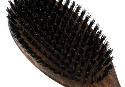 Keller Bursten Large Grooming Brush – Solid Construction with Natural Boar Bristles