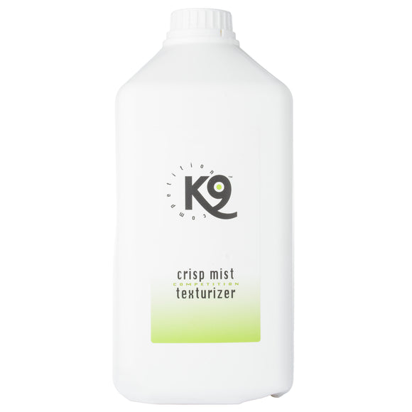 K9 Crisp Mist Texturizer – Volumizing Spray, 2.7L, Enhances Coat Texture and Body