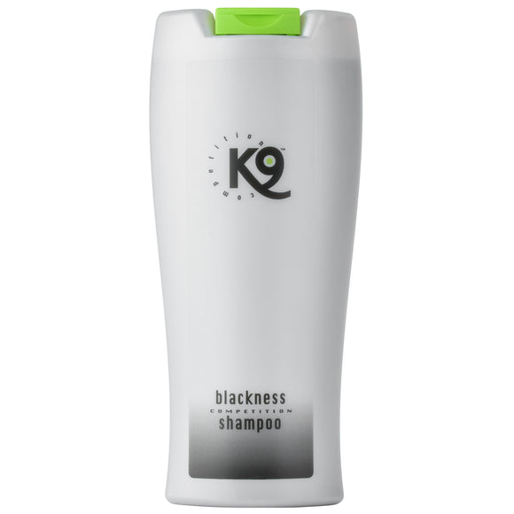 K9 Blackness Shampoo – Concentrated Formula for Black and Dark Coats, 1:10 Dilution, 300ml