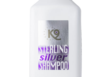 K9 Horse Sterling Silver Shampoo – Concentrated Whitening Formula, 1:10 Dilution, 5.7L Bottle