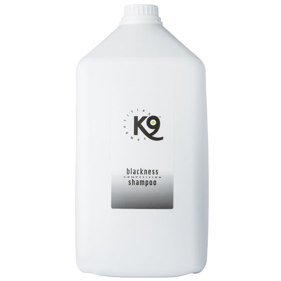 K9 Blackness Shampoo – Concentrated Color-Enhancing Formula for Dark Coats, 5.7L