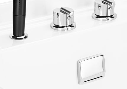 Blovi Professional Grooming SPA Bathtub – Ozone, Micro Bubble, Hydromassage, 120x73x95cm, White