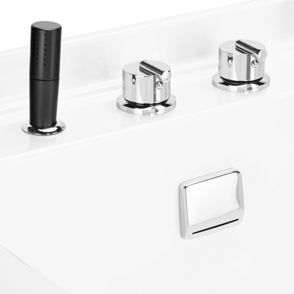 Blovi Professional Grooming SPA Bathtub – Ozone, Micro Bubble, Hydromassage, 120x73x95cm, White