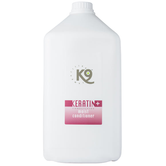 K9 Keratin+ Moist Conditioner – Intensive Keratin Formula, Concentrated 1:40, 5.7L Bottle