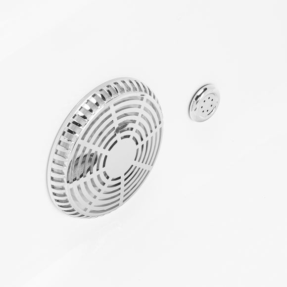 Blovi Professional Grooming SPA Bathtub – Ozone, Micro Bubble, Hydromassage, 120x73x95cm, White