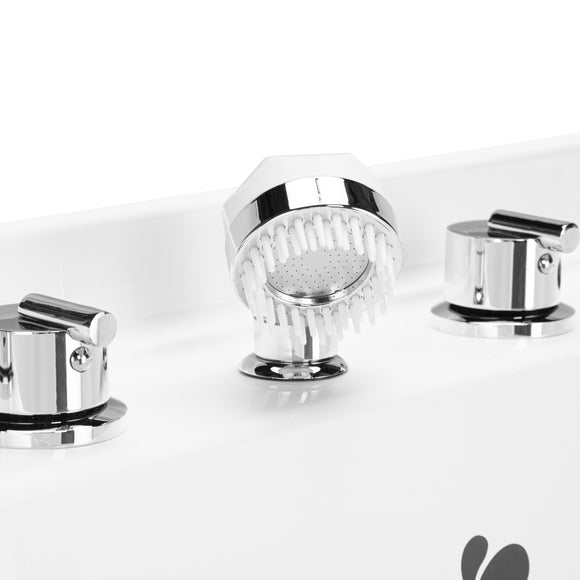 Blovi Professional Grooming SPA Bathtub – Ozone, Micro Bubble, Hydromassage, 120x73x95cm, White