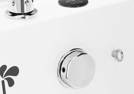 Blovi Professional Grooming SPA Bathtub – Ozone, Micro Bubble, Hydromassage, 120x73x95cm, White