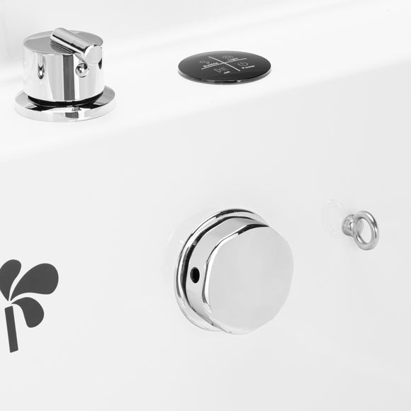 Blovi Professional Grooming SPA Bathtub – Ozone, Micro Bubble, Hydromassage, 120x73x95cm, White