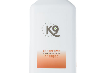 K9 Copperness Shampoo – Concentrated Formula for Brown and Red Coats, 2.7L Bottle