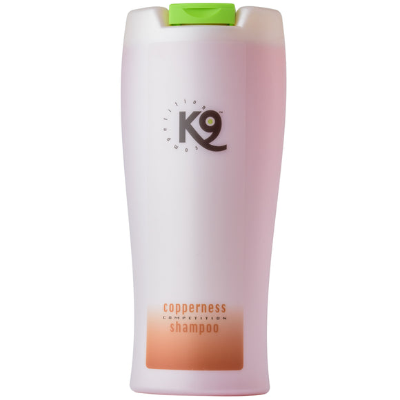 K9 Copperness Shampoo – Concentrated Formula for Brown and Red Coats, 300ml Bottle