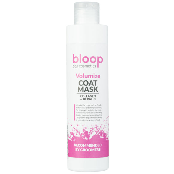 Bloop Volumize Coat Mask – Collagen and Keratin Formula, Adds Volume and Regenerates Hair, 200ml
