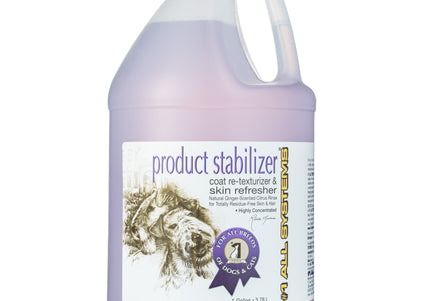 1 All Systems Product Stabilizer & Coat Re-Texturizer – Rinse Formula, Cleans and Revitalizes Coat, 3.8L