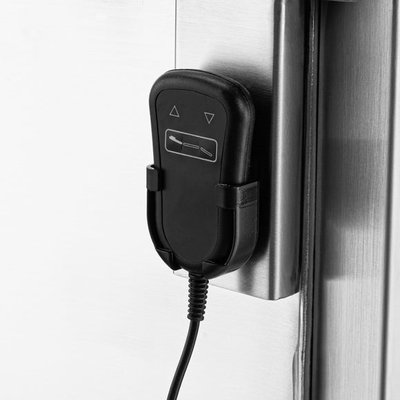 Blovi Stainless Steel Electric Bath – Adjustable Grooming Tub with Lifting Platform and Front Access