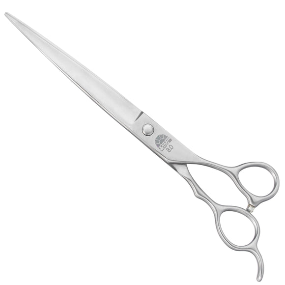 Kenchii Love Straight Grooming Scissors – 7" Ergonomic Handle, Professional Precision