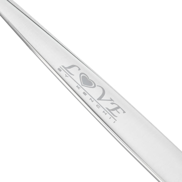 Kenchii Love Straight Grooming Scissors – 7" Ergonomic Handle, Professional Precision