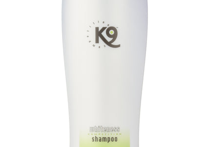 K9 Whiteness Shampoo – Aloe-Enriched Concentrate for White and Light Coats, 300ml