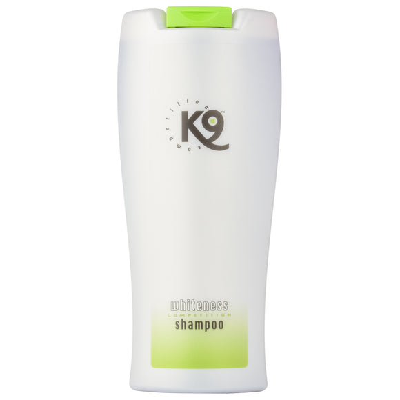K9 Whiteness Shampoo – Aloe-Enriched Concentrate for White and Light Coats, 300ml