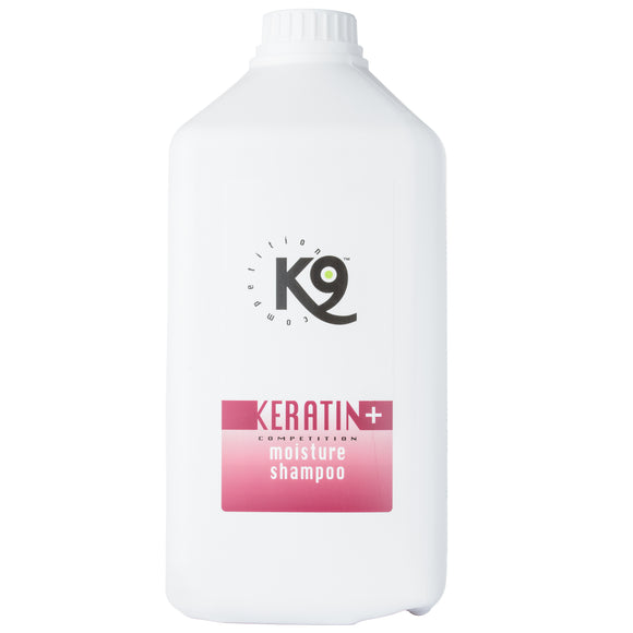 K9 Keratin+ Moisture Shampoo – Concentrated Keratin-Infused Moisturizing Formula, 2.7L
