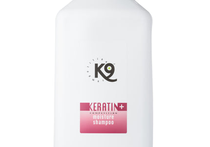 K9 Keratin+ Moisture Shampoo – Concentrated 1:20 Formula with Keratin, 5.7L, Deep Hydration