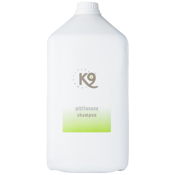 K9 Whiteness Shampoo – Aloe-Enriched Concentrate for White and Light Coats, 5.7L