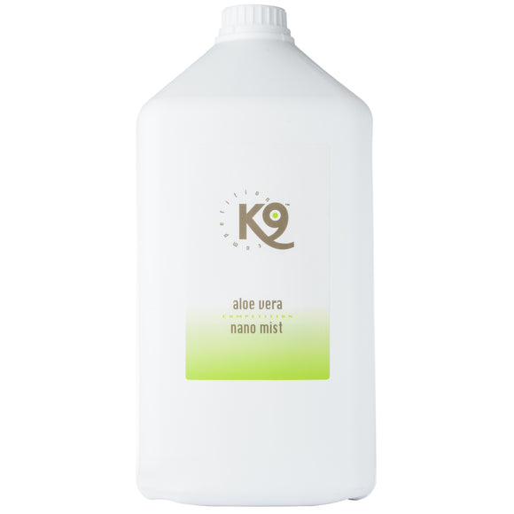 K9 Aloe Vera Nano Mist Detangling Conditioner – Lightweight Hydrating Formula, 5.7L