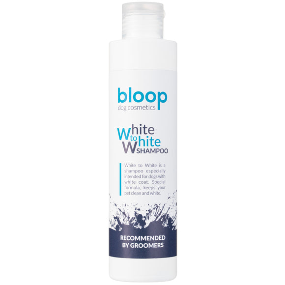 Bloop White to White Shampoo – Collagen and Keratin Formula, 1:10 Concentrate, 200ml