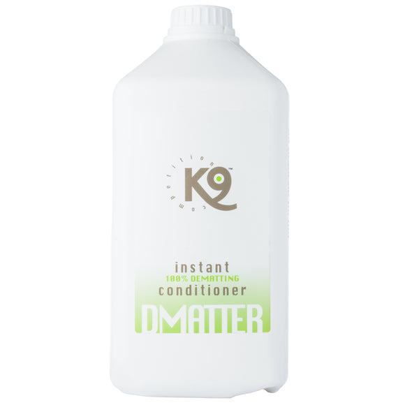 K9 Instant Dmatter Detangling Spray Conditioner – 2.7L, Fast-Acting Formula for Silky Coats