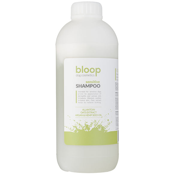 Bloop Sensitive Shampoo – Gentle Concentrate, Hypoallergenic Formula for Delicate Skin, 1L
