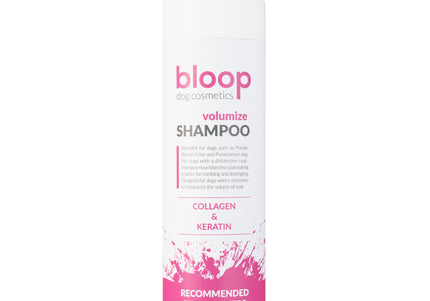 Bloop Volumize Shampoo – Keratin and Collagen Formula, Concentrated 1:10, 200ml, Nourishing Volume Boost