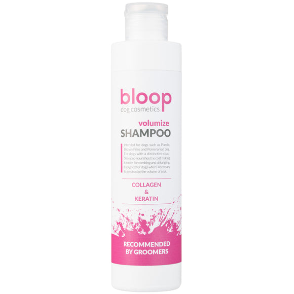 Bloop Volumize Shampoo – Keratin and Collagen Formula, Concentrated 1:10, 200ml, Nourishing Volume Boost