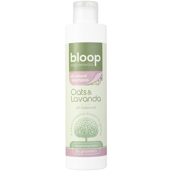 Bloop All Natural Oats & Lavanda Shampoo – Gentle Cleansing Formula with Oat Extract and Lavender, 200ml