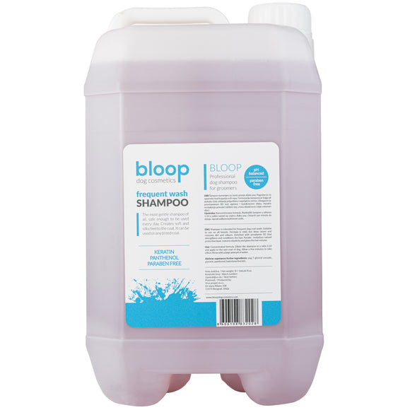 Bloop Frequent Wash Shampoo – Concentrated Cleansing Formula, 1:10 Dilution, 5L Bottle