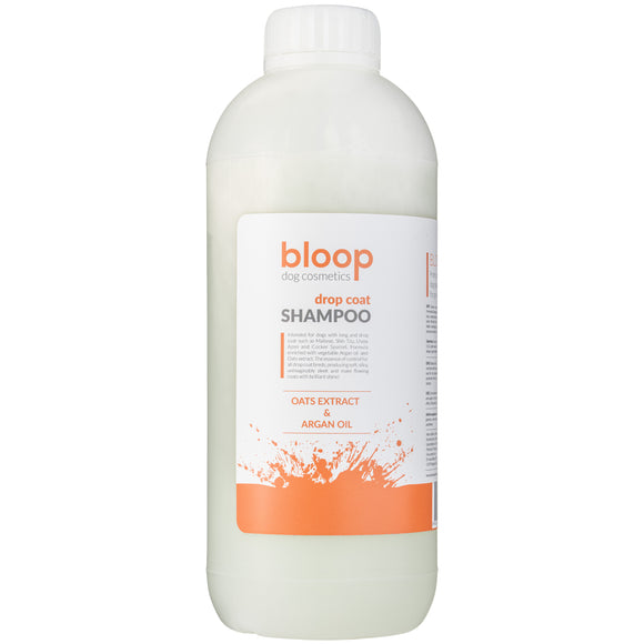 Bloop Drop Coat Shampoo – Concentrated Argan Oil Formula for Long, Flowing Coats, 1L