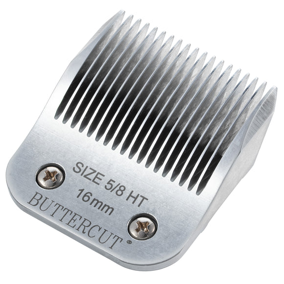 Geib Buttercut Blade SS No. 5/8HT – Stainless Steel Grooming Blade, 16mm Cutting Length