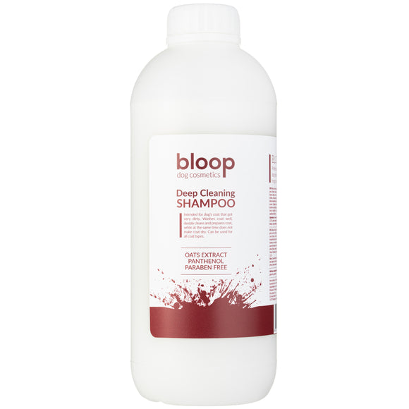 Bloop Deep Cleaning Shampoo – Concentrated Formula with Panthenol and Oat Extract, 1L
