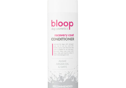 Bloop Recovery Coat Conditioner – Regenerating Formula with Algae, Argan Oil and Oat Seed Extract, 200ml