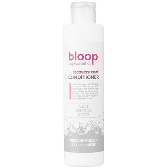 Bloop Recovery Coat Conditioner – Regenerating Formula with Algae, Argan Oil and Oat Seed Extract, 200ml