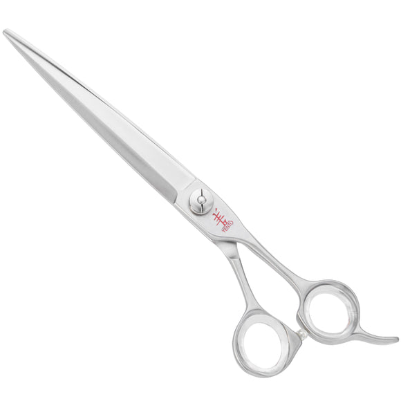 Yento Ergo Line Wide Blade Scissors 7.5in – Professional Straight Japanese Hitachi Steel, Ergonomic Design
