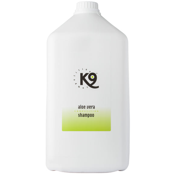 K9 Aloe Vera Shampoo – Concentrated 1:20 Formula, Gentle on Sensitive Skin, 5.7L