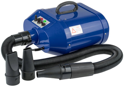 Blovi Diablo 2800W Dual-Motor Dryer on Stand – High-Performance Airflow, Blue Finish