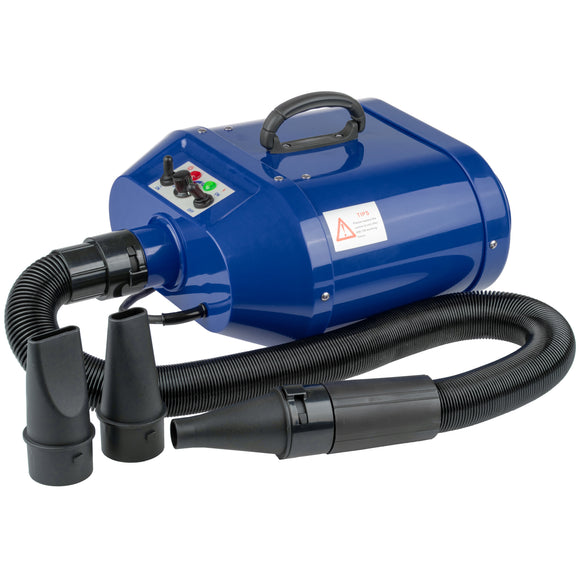 Blovi Diablo 2800W Dual-Motor Dryer on Stand – High-Performance Airflow, Blue Finish