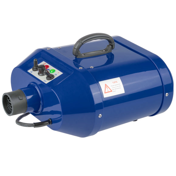 Blovi Diablo 2800W Dual-Motor Dryer on Stand – High-Performance Airflow, Blue Finish