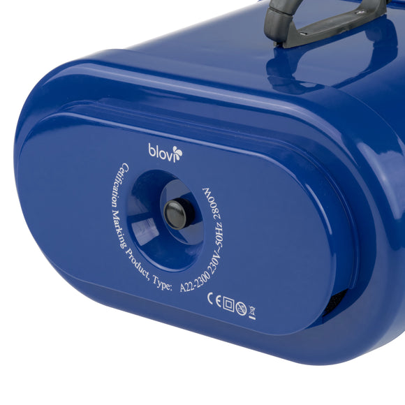 Blovi Diablo 2800W Dual-Motor Dryer on Stand – High-Performance Airflow, Blue Finish