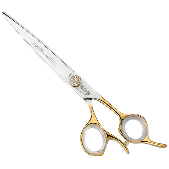 Chris Christensen Artisan Professional Straight Scissors – Hand-Forged 8" Japanese Stainless Steel