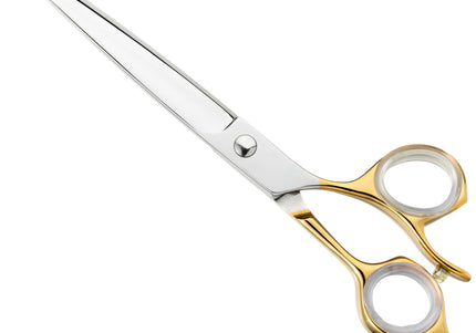Chris Christensen Artisan Professional Straight Scissors – Hand-Forged 8" Japanese Stainless Steel