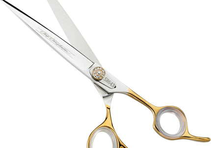 Chris Christensen Artisan Professional Straight Scissors – Hand-Forged 8" Japanese Stainless Steel