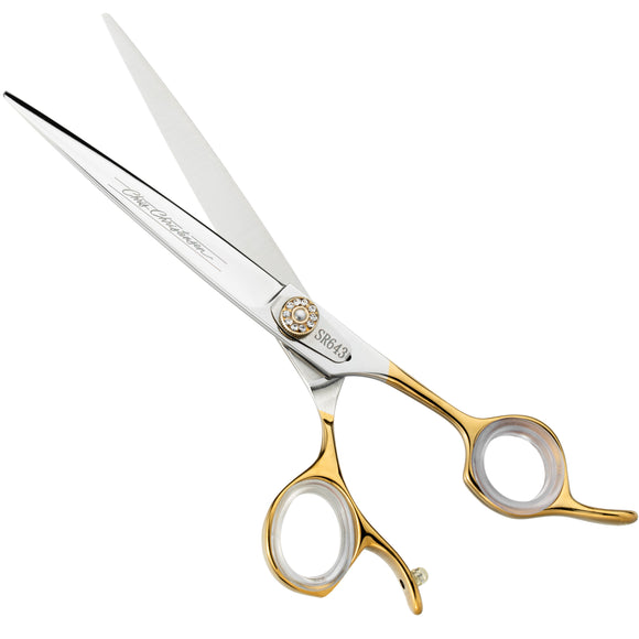 Chris Christensen Artisan Professional Straight Scissors – Hand-Forged 8" Japanese Stainless Steel