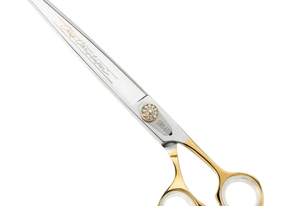 Chris Christensen Artisan Professional Straight Scissors – Hand-Forged 8" Japanese Stainless Steel
