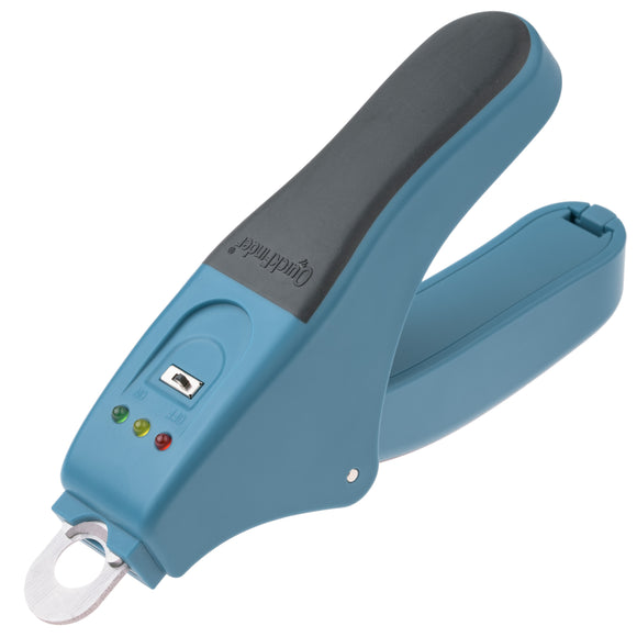 Miracle Care QuickFinder Nail Trimmer Blue – Sensor-Equipped, Safe Cutting Tool for Medium Breeds